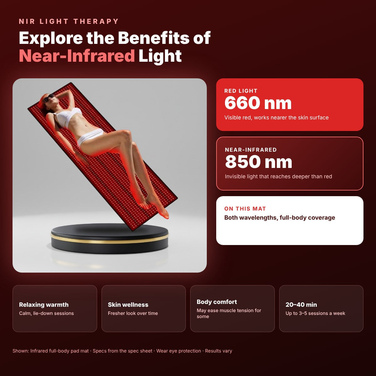 Explore the Benefits of NIR Light Therapy