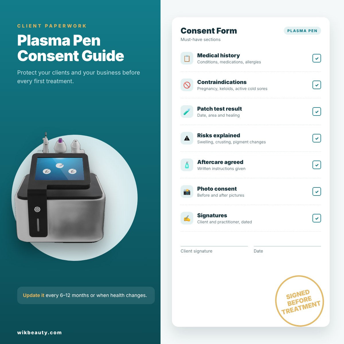 Plasma Pen Consent: Essential Guide for Safe Care