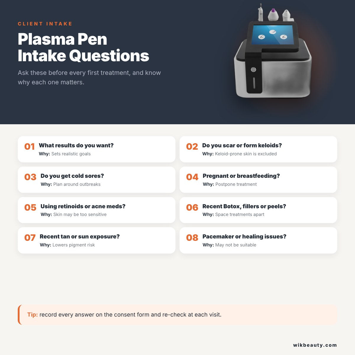 Effective Plasma Pen Intake Questions: Key Insights & Tips