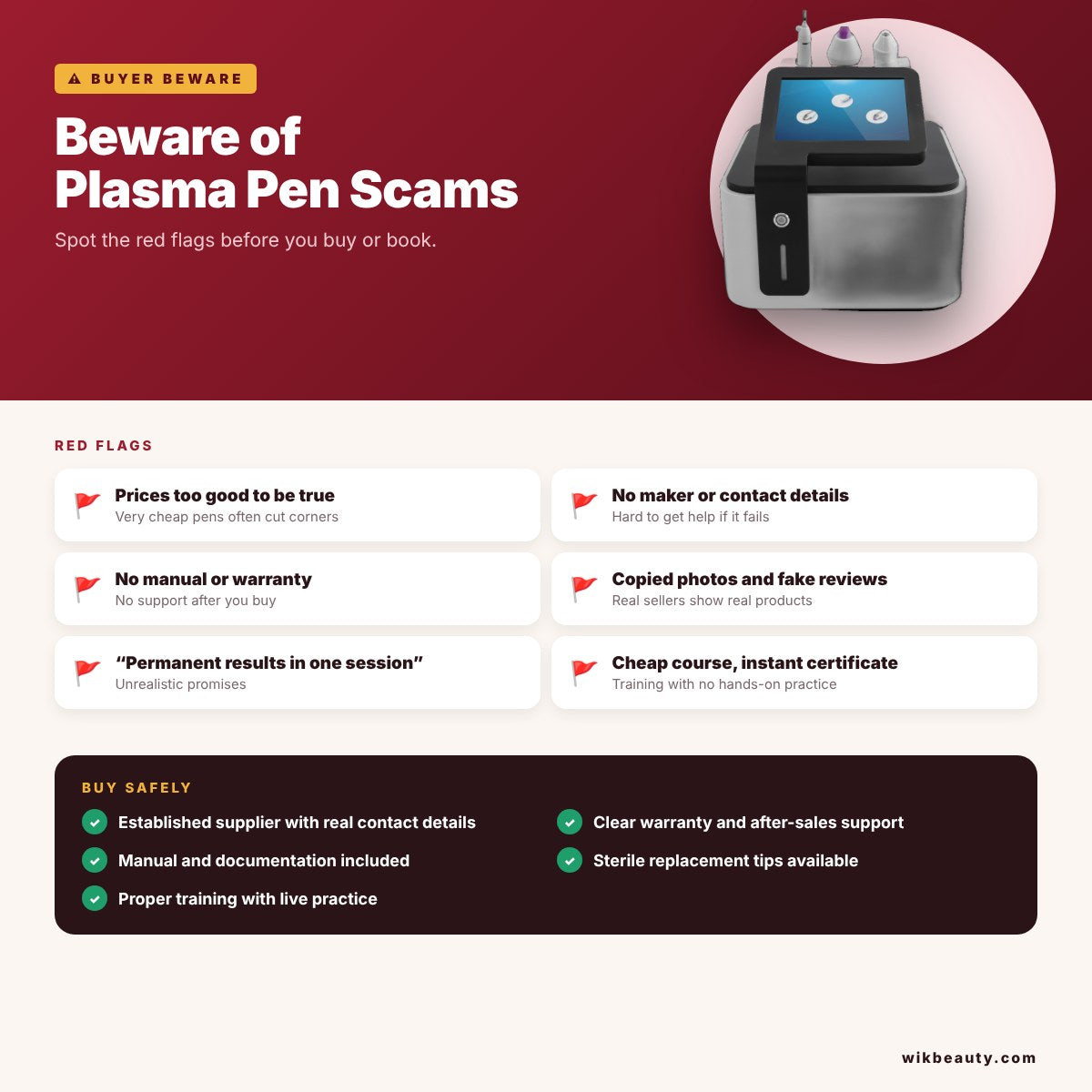 Beware of Plasma Pen Scams: Safety Tips & Risks