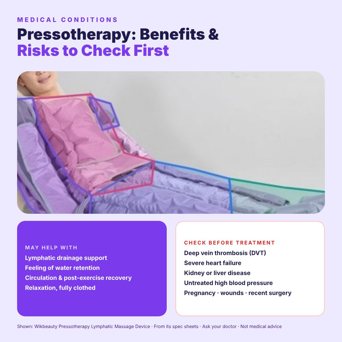 Pressotherapy: Benefits & Risks for Medical Conditions