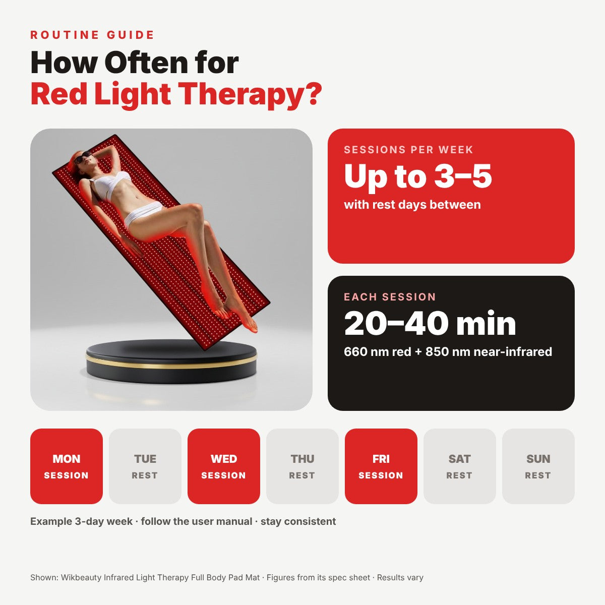 Optimal Red Light Therapy Frequency: Best Routine Guide
