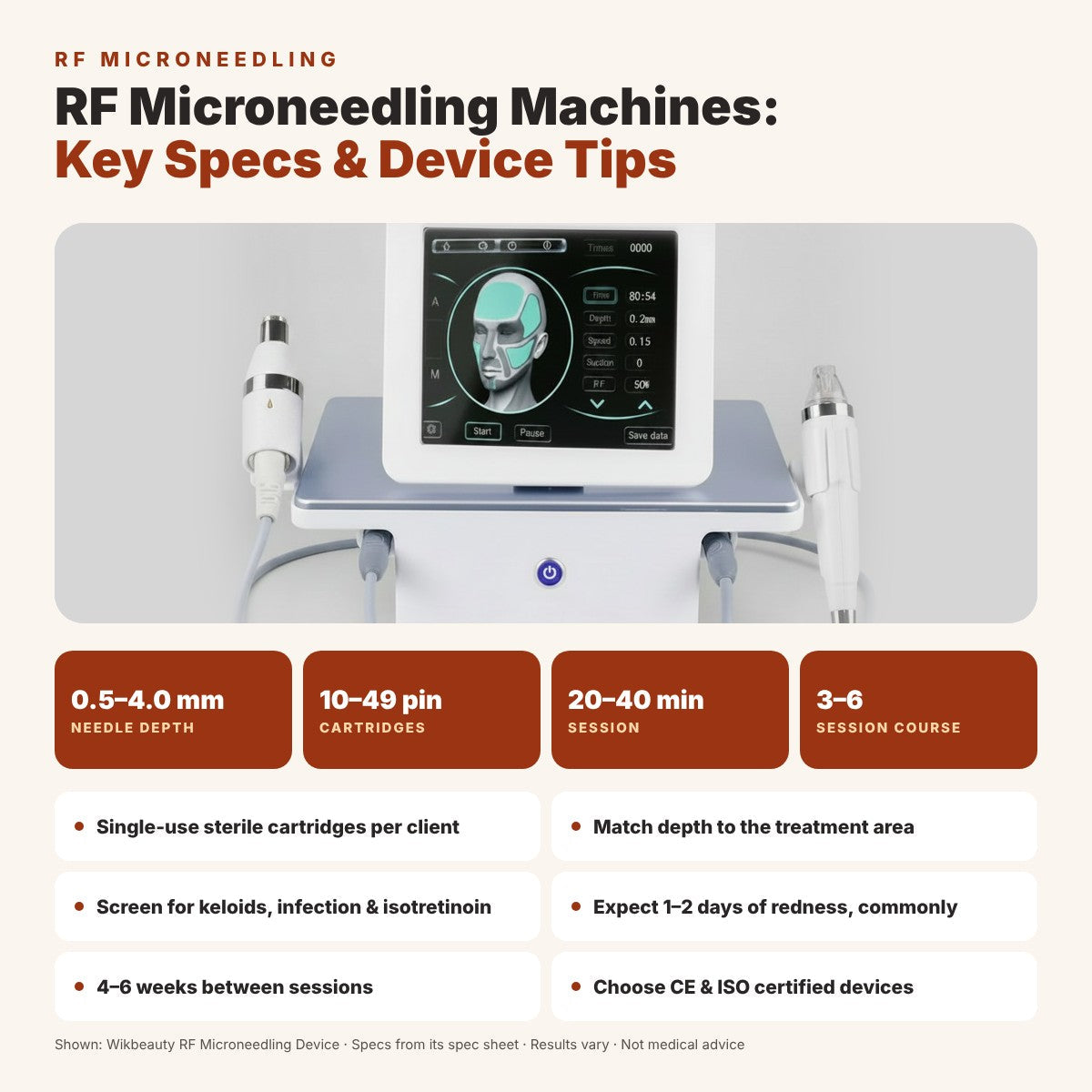 RF Microneedling Machines: Benefits & Device Tips