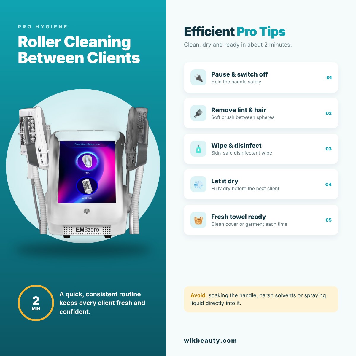 Efficient Roller Cleaning Between Clients: Pro Tips