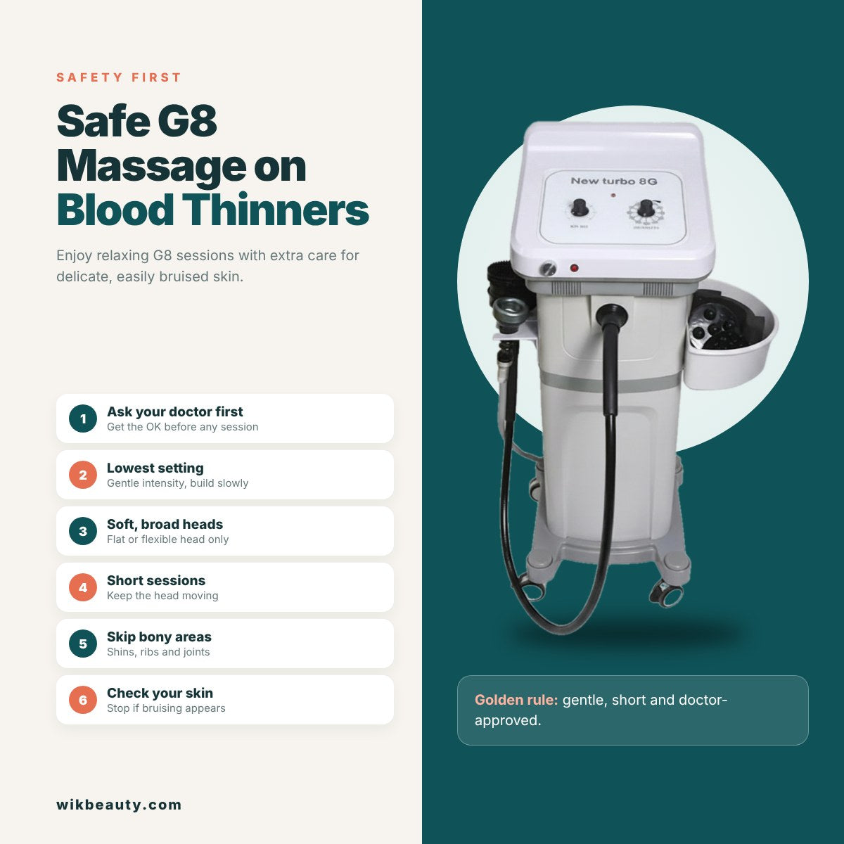 Safe G8 Massage Tips for Blood Thinners