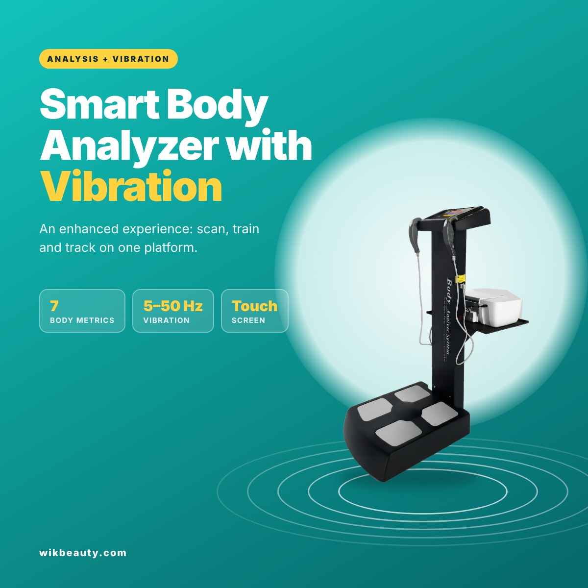 Smart Body Analyzer with Vibration: Enhanced User Experience