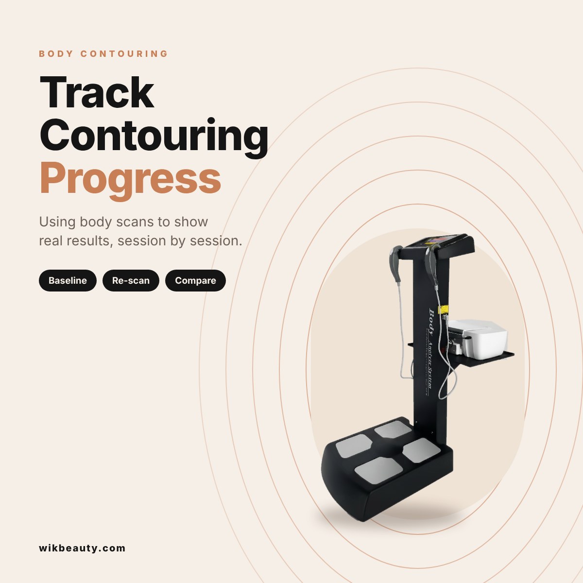 Track Contouring Progress: Using Body Scans