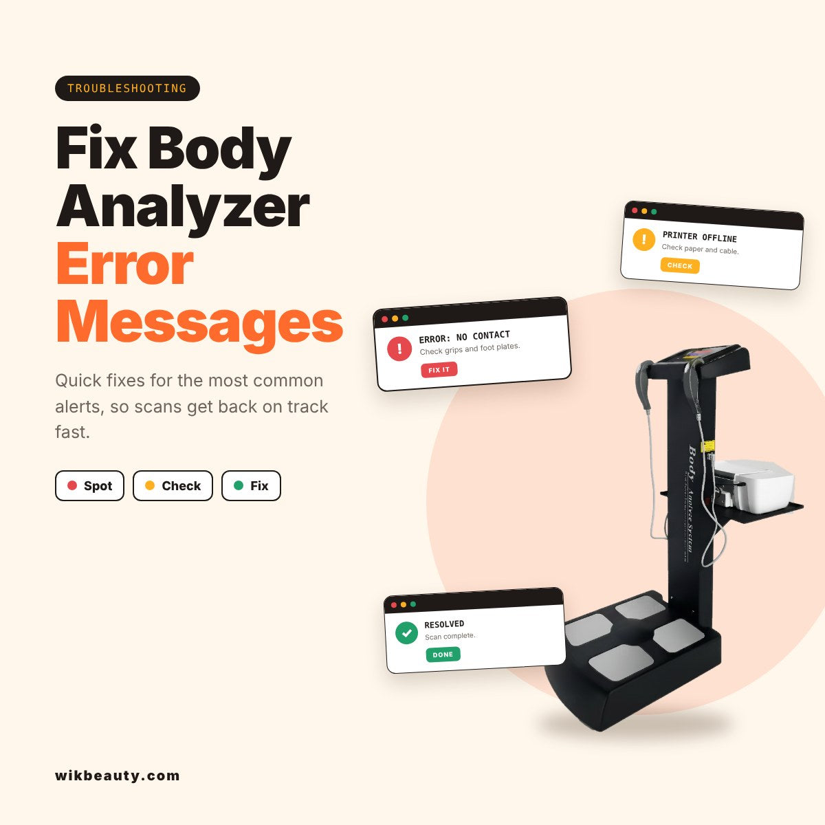 Troubleshoot Body Analyzer Error Messages Easily