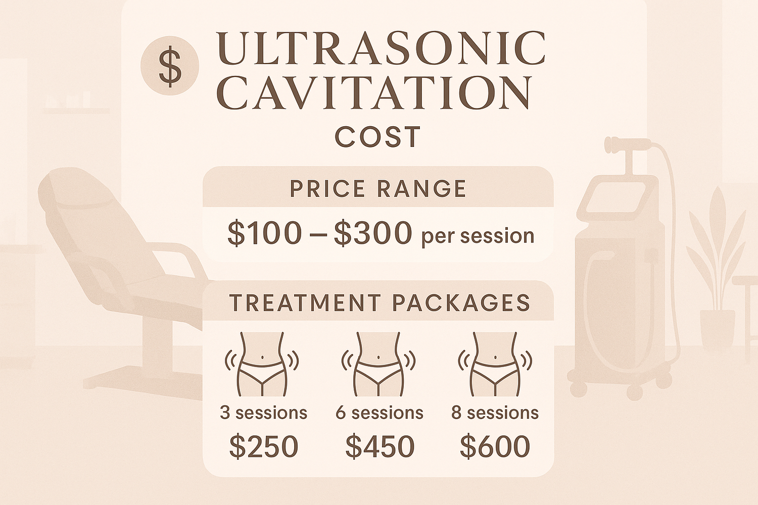 Ultrasonic Cavitation Cost
