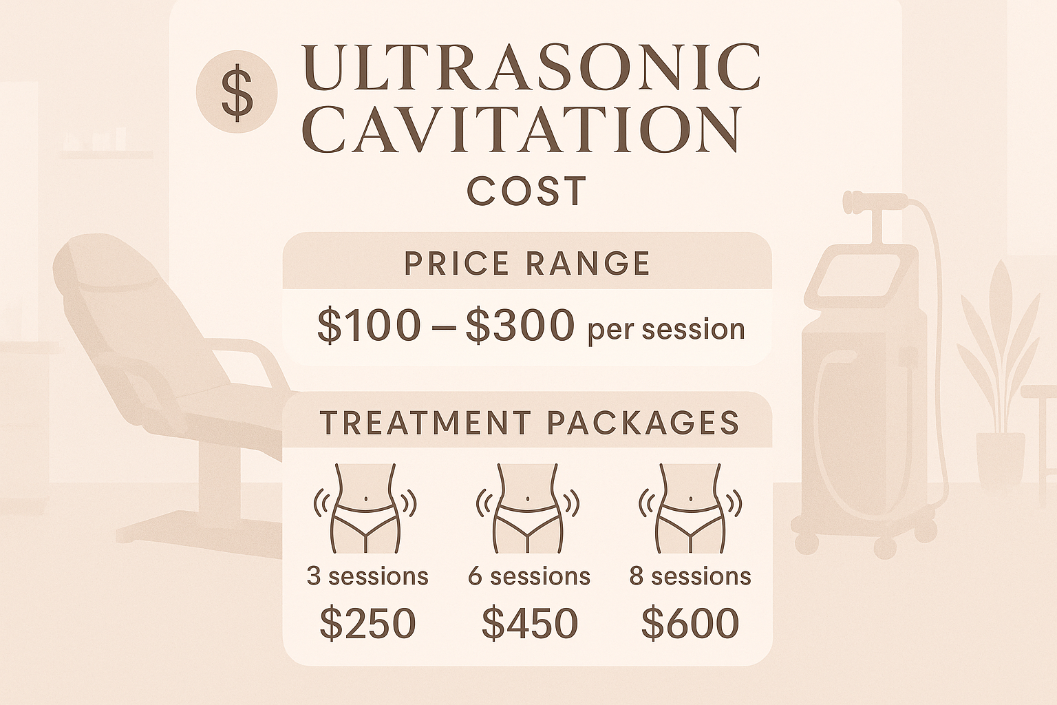 Ultrasonic Cavitation Cost