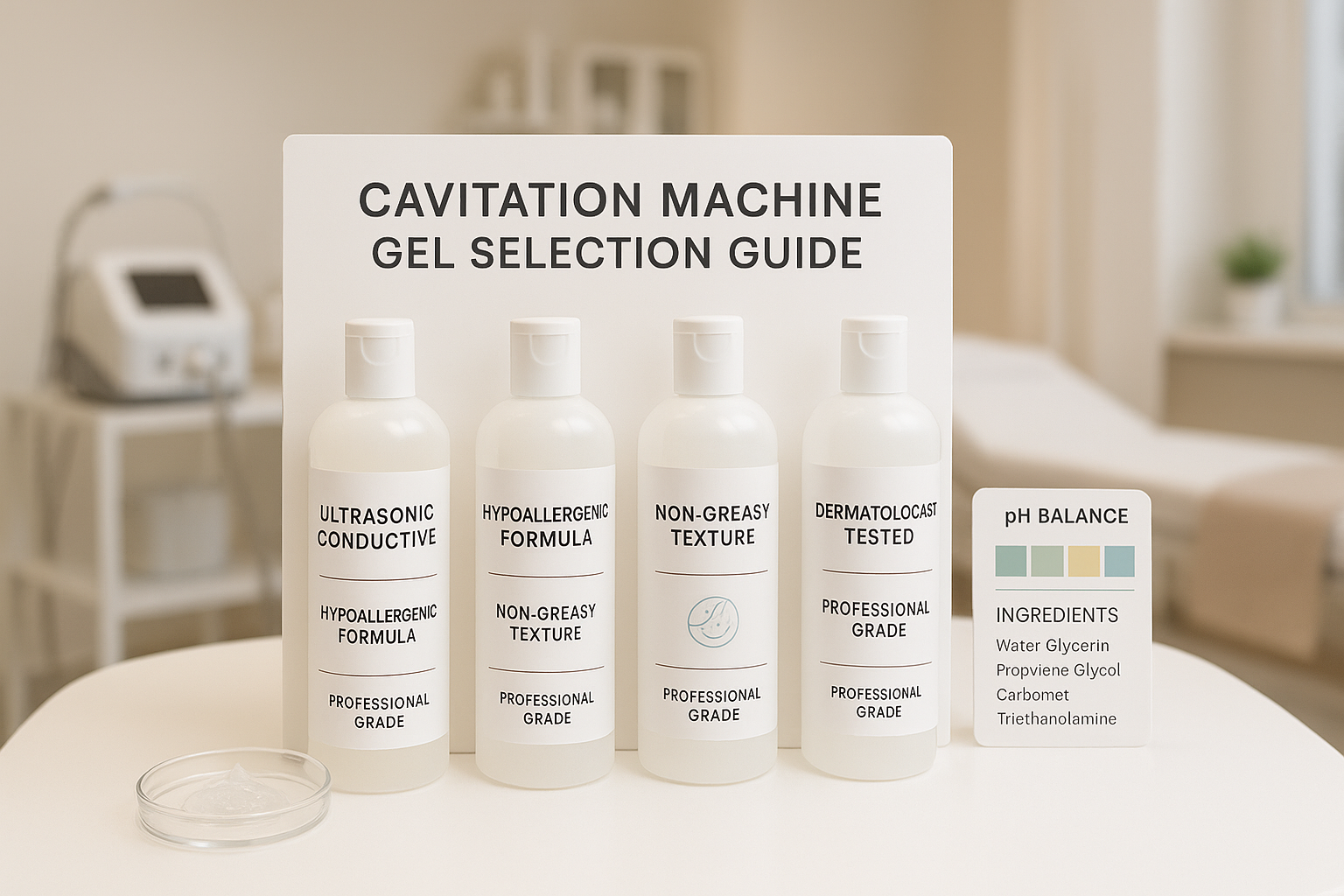 Gel for Cavitation Machine