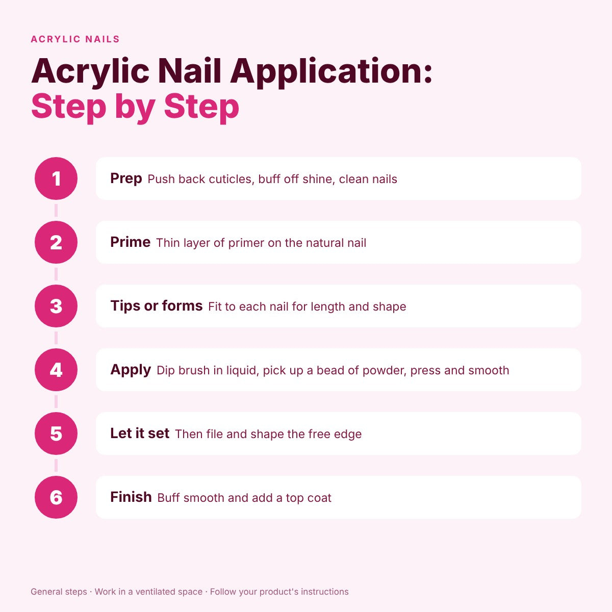 Expert Guide: Acrylic Nail Application Steps