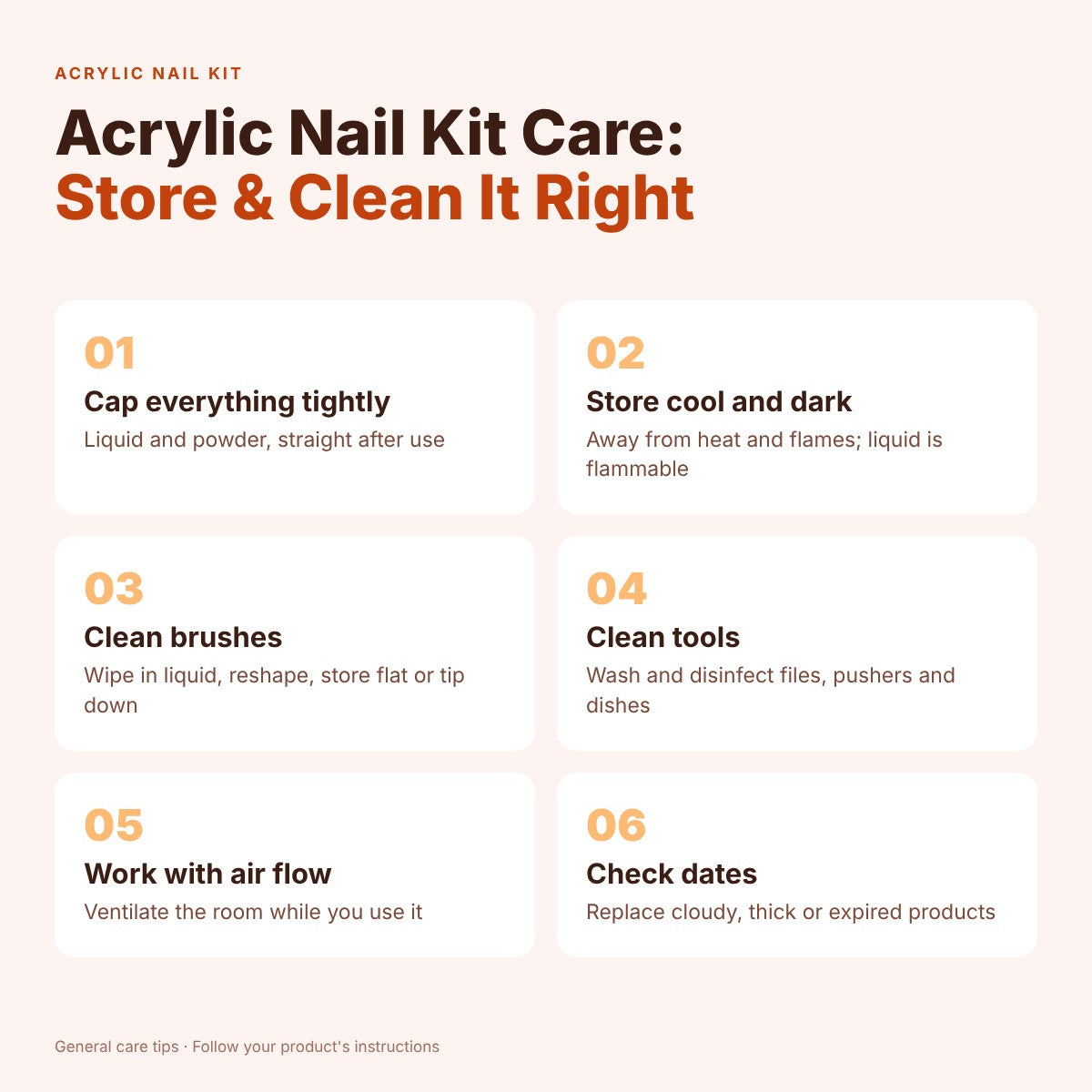Essential Tips for Acrylic Nail Kit Care