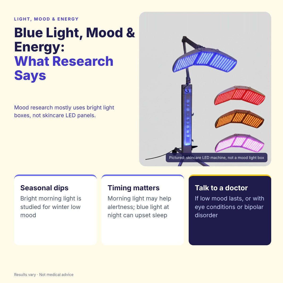Blue Light Therapy: Boost Mood & Energy Naturally