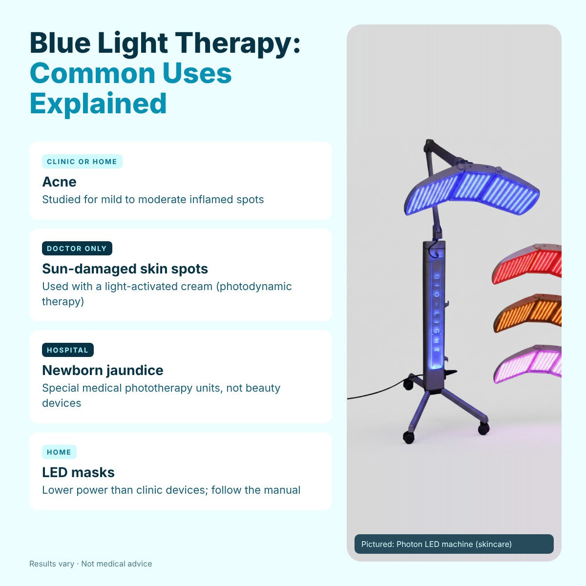 Exploring Blue Light Therapy Benefits & Uses