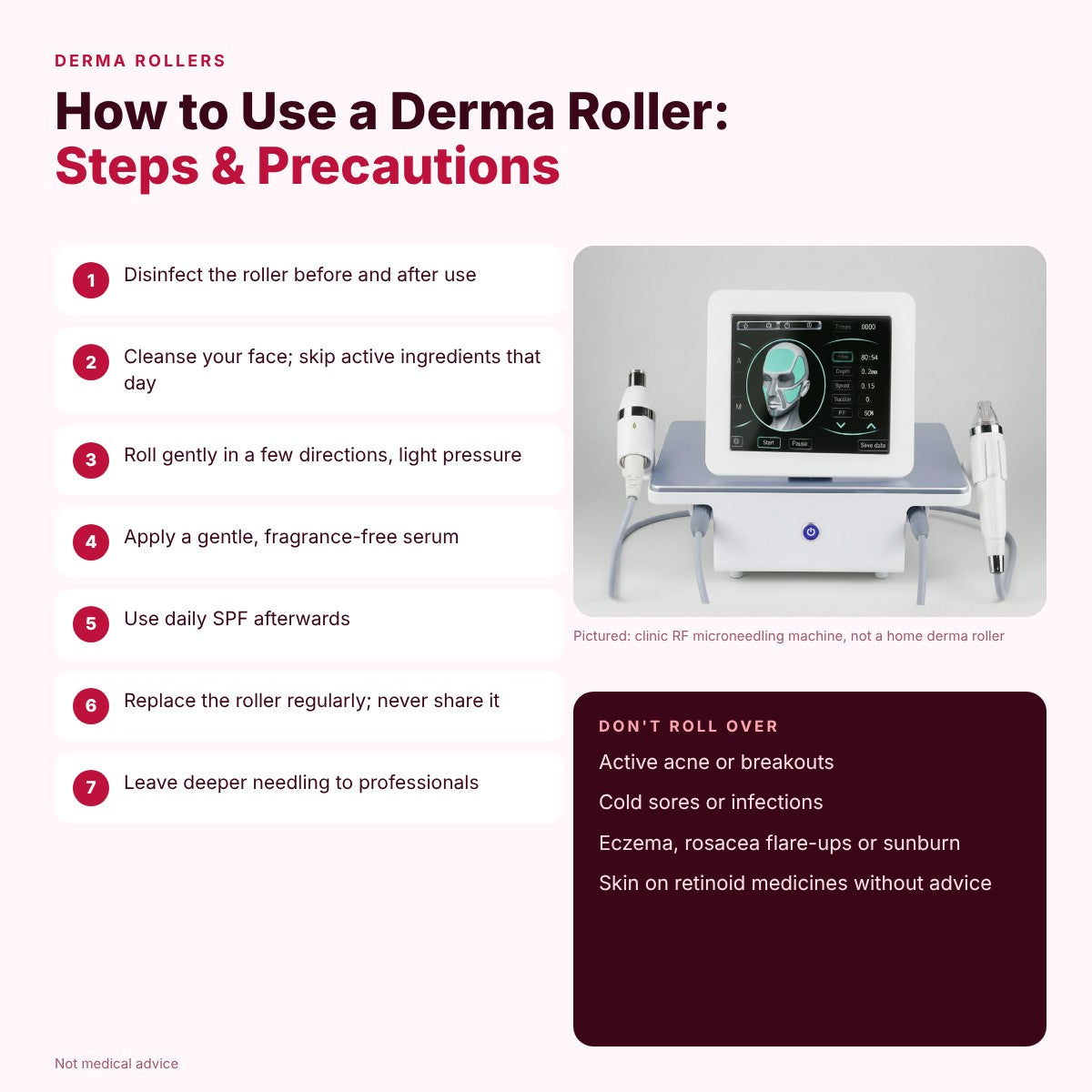 Effective Derma Roller Use: Maximize Benefits & Safety