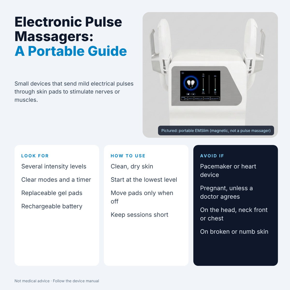 Electronic Pulse Massager Guide: Portable Relaxation