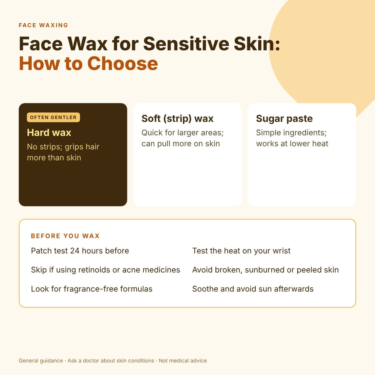 Top Face Waxes for Sensitive Skin Care