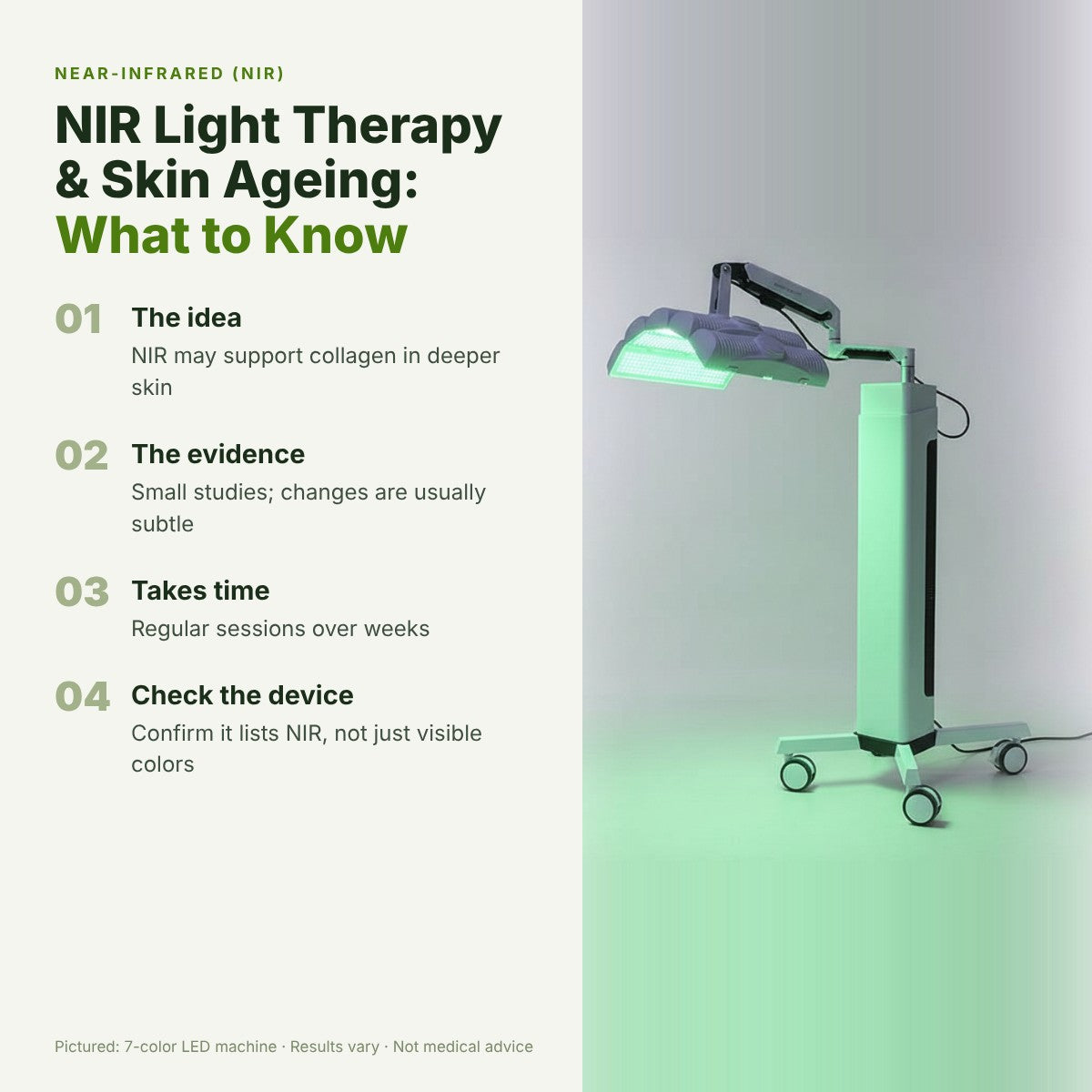 NIR Light Therapy: Skin Rejuvenation and Anti-Aging