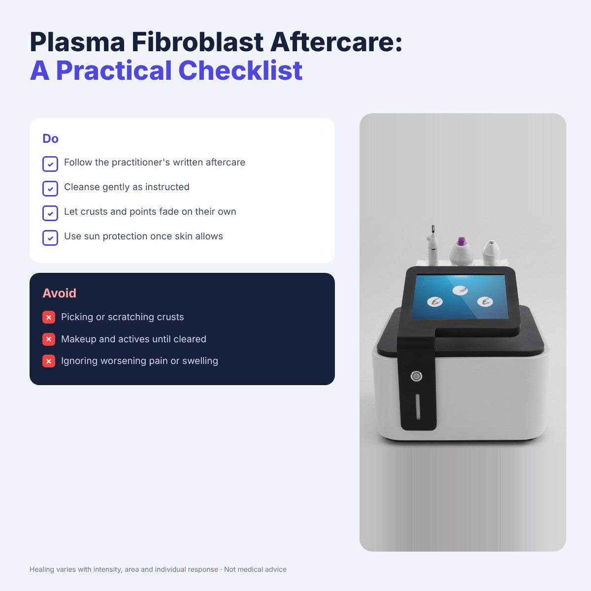 Plasma Fibroblast Aftercare: Essential Tips for Success