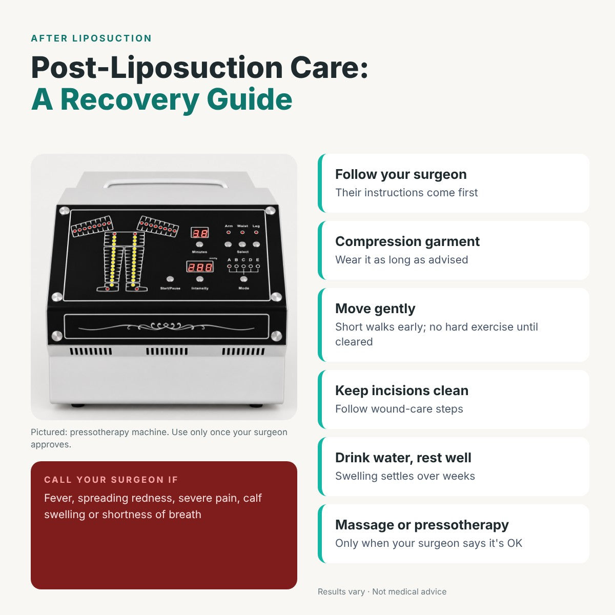 Effective Post-Liposuction Care: Faster Recovery Guide