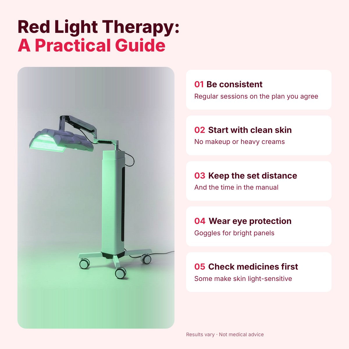Maximize Red Light Therapy Benefits: A Practical Guide