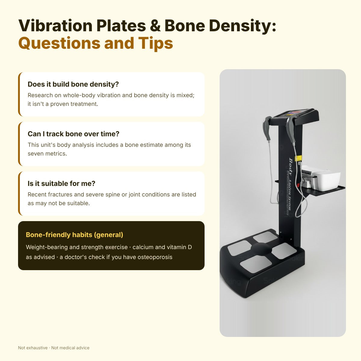 Enhancing Bone Density: Vibration Plate Benefits & Tips