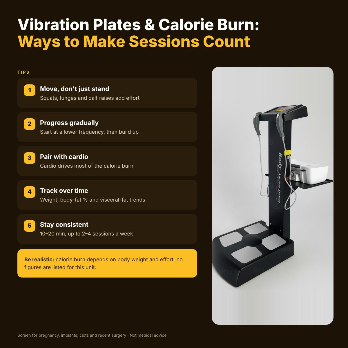Burn More Calories: Maximize with Vibration Plates