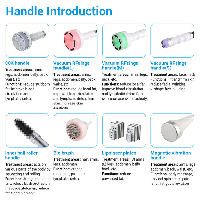 10-in-1 RF Slimming Machine designed for fat reduction, skin tightening, and body sculpting with advanced cavitation and vacuum technology.