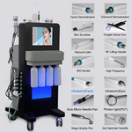 Professional hydra diamond dermabrasion device for glowing and smooth skin