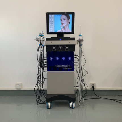 Professional 15 in 1 facial care device for salons, spas, and beauty clinics