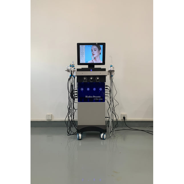 Professional 15 in 1 facial care device for salons, spas, and beauty clinics