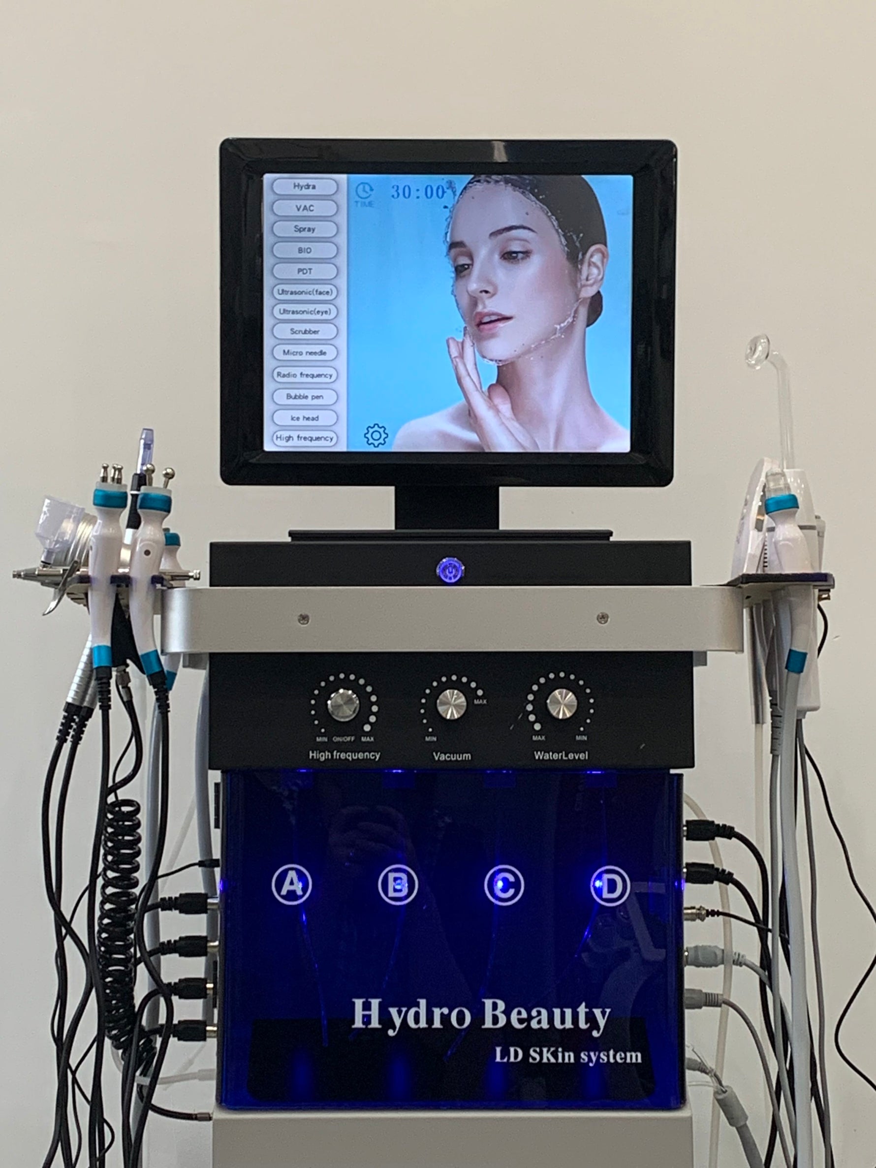 15 in 1 hydra beauty skin system facial machine for deep cleansing and skin rejuvenation