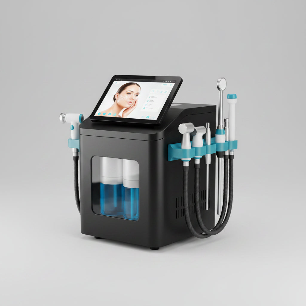 Professional hydro dermabrasion facial machine for salon skincare treatments