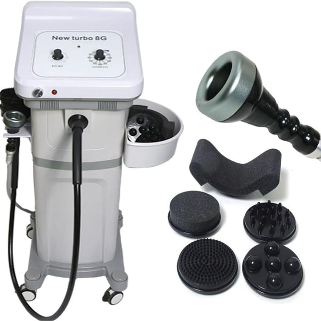2 in 1 G8 Vibration Massage Vacuum Heating Slimming Machine.