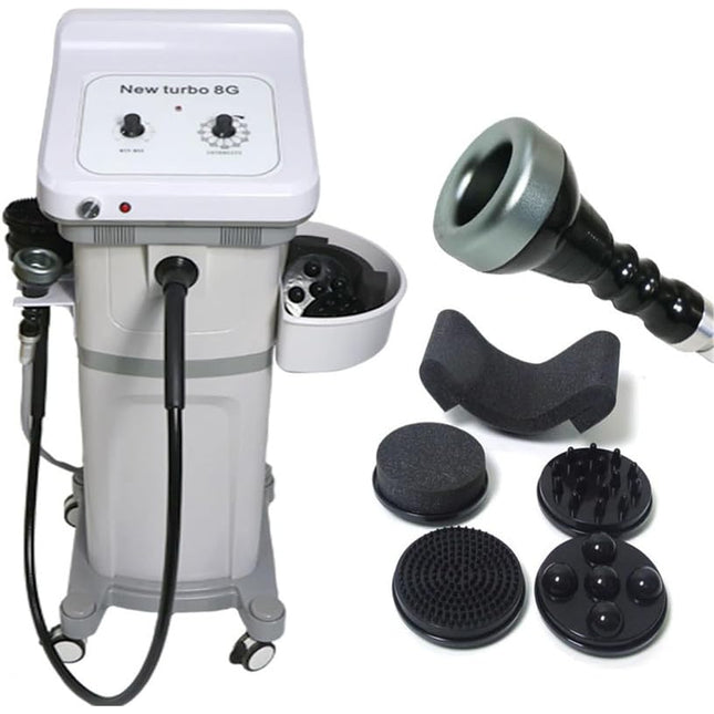 2 in 1 G8 Vibration Massage Vacuum Heating Slimming Machine.