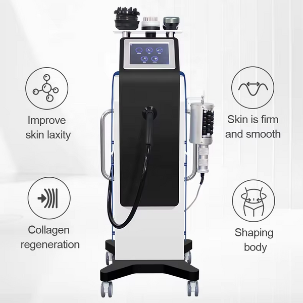 Bio brush vacuum heating massage machine for body shaping and salon treatments