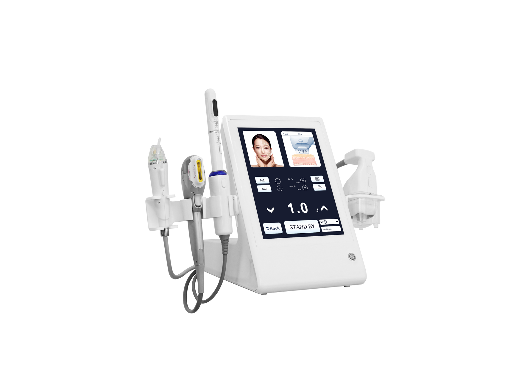 8D HIFU, Liposonic, RF Microneedle, Radar Carving & Intimate Care Machine