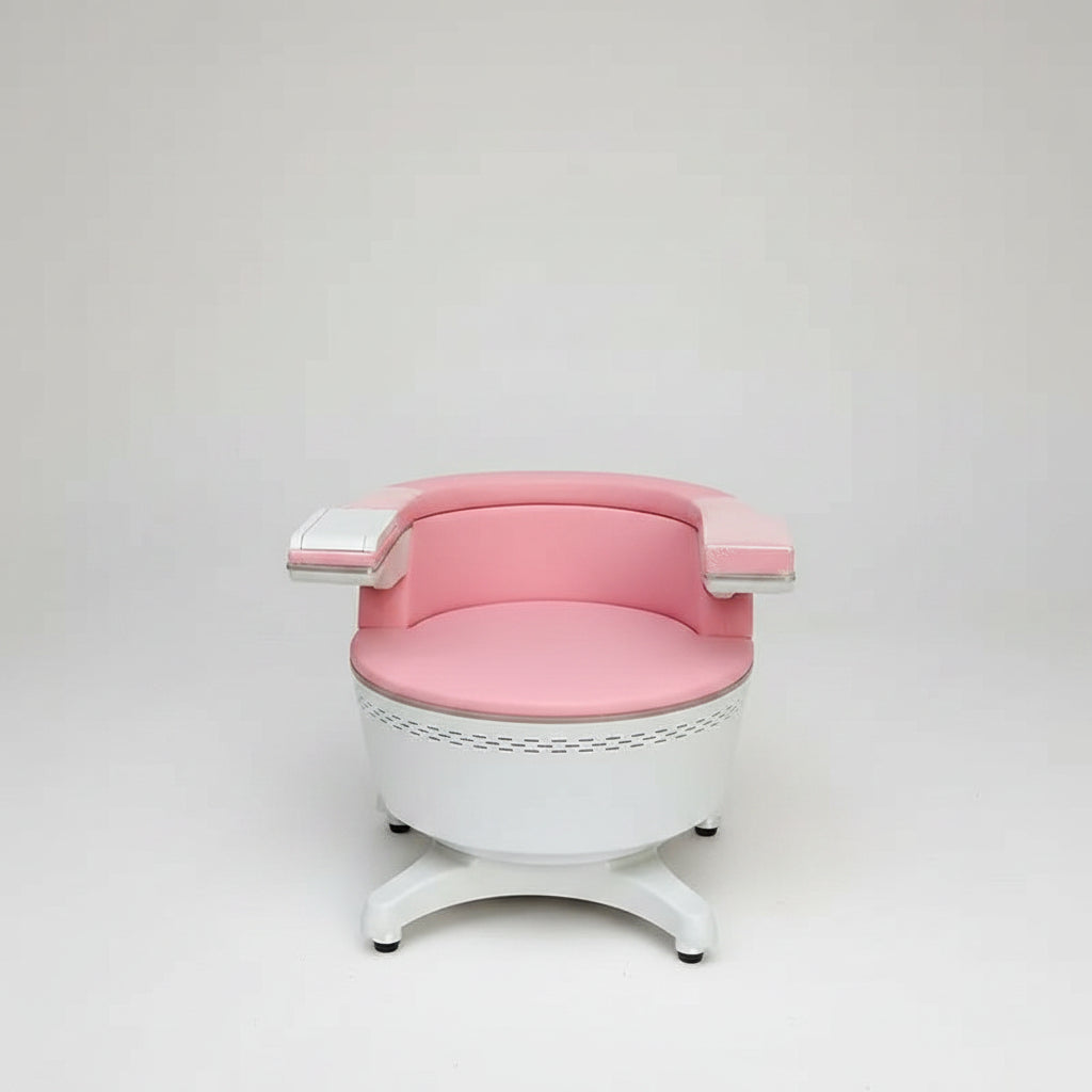 EMSLIM chair for pelvic health, designed for non-invasive pelvic floor therapy, featuring a modern ergonomic design and advanced muscle stimulation technology for pelvic muscle strengthening.