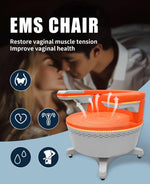 EMSLIM pelvic floor muscle toning device, designed to provide non-invasive therapy for pelvic muscle strengthening, featuring advanced stimulation technology and ergonomic design for effective treatment.