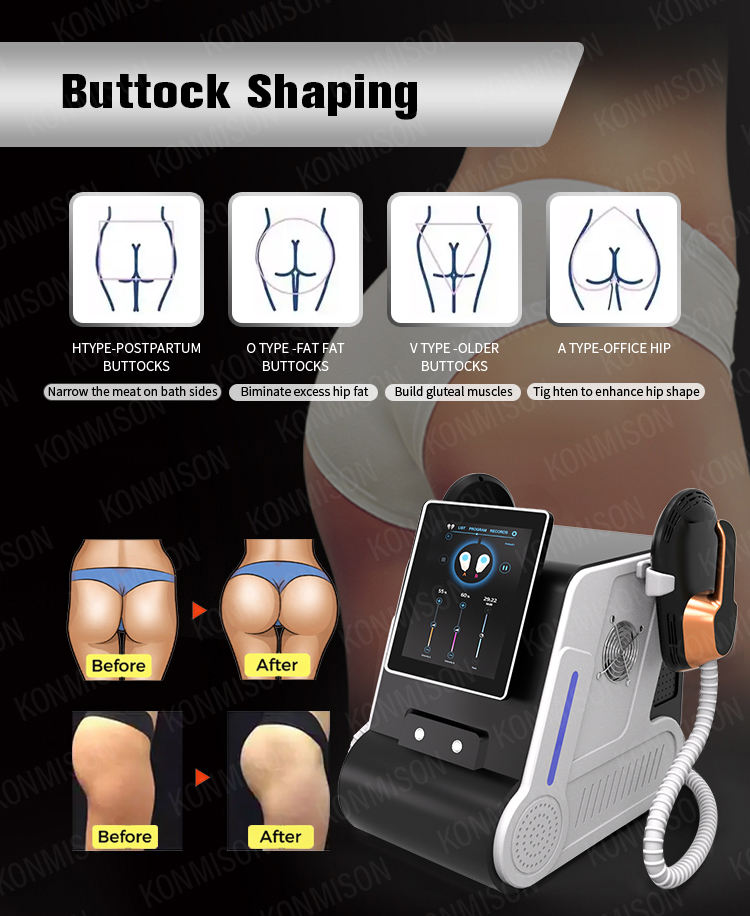 EMSlim Gold Magnetic Sculpting Device for effective fat reduction and muscle toning using advanced magnetic technology.