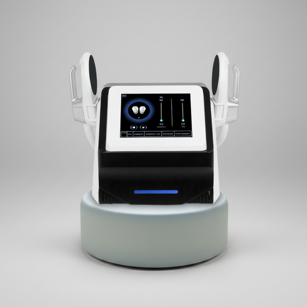 EMSlim HIEMT Pro machine for body contouring, muscle toning, and fat reduction treatments