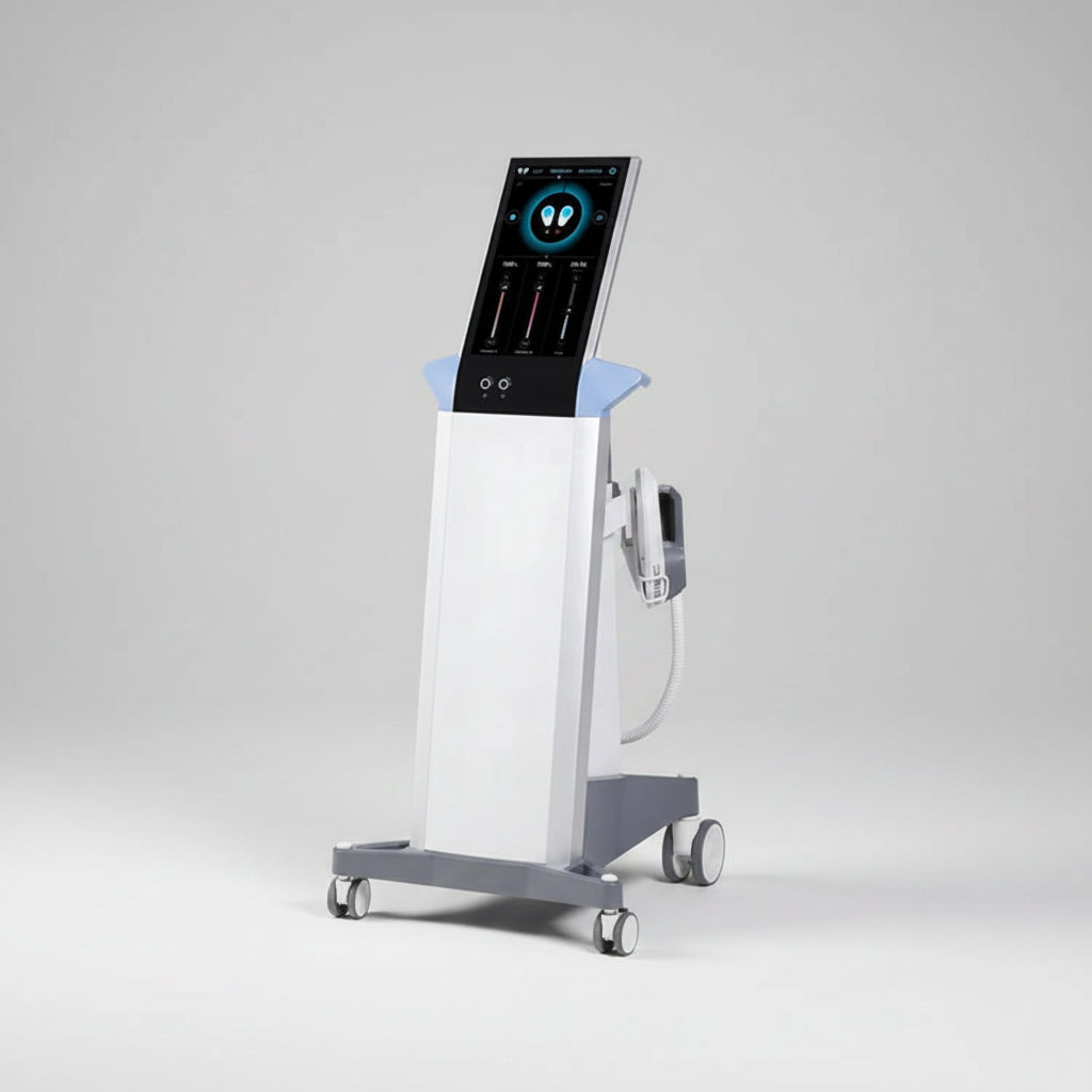 Non-invasive fat reduction and muscle building with EMSculpt technology