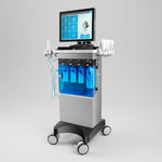 Hydrodermabrasion facial for deep skin exfoliation, hydration, and rejuvenation, leaving the skin smooth and refreshed.