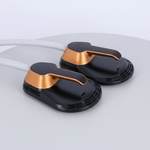 Non-surgical body sculpting with EMSlim Gold Magnetic Device, designed for fat reduction and muscle toning using magnetic technology.