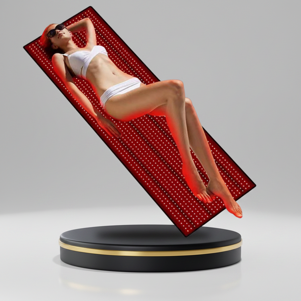 WikBeauty infrared lights therapy full body pad mat for relaxing full body heat therapy and wellness care