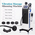 Heating massage machine with inner ball roller for body sculpting and relaxation