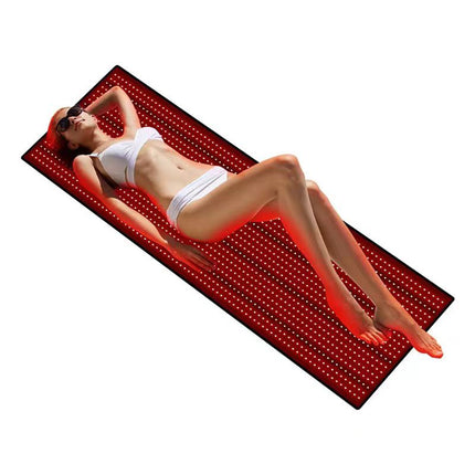 1260 leds pain relief red and 660nm 850nm infrared lights therapy full body pad mat portable red light therapy belt wrap