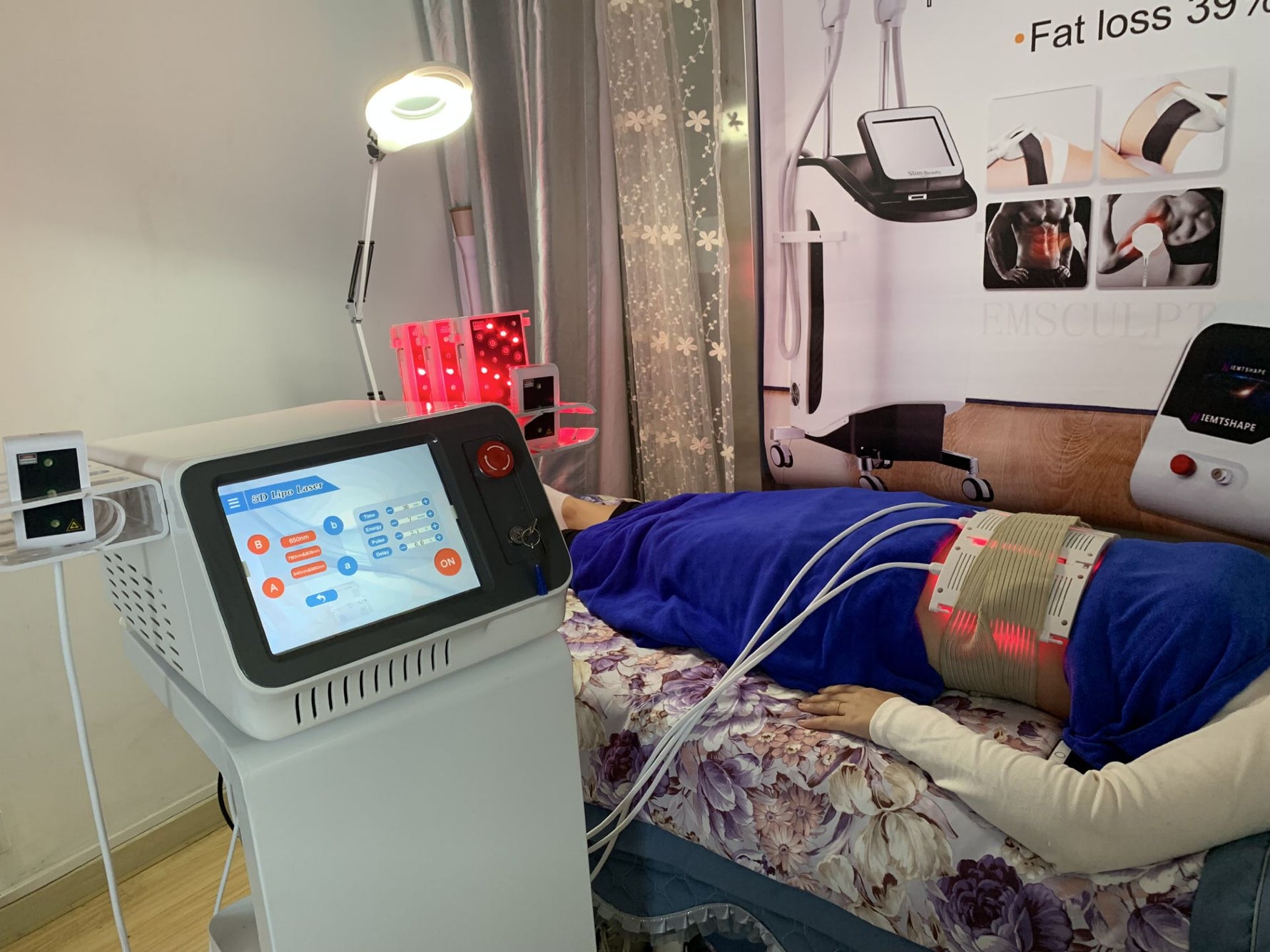 WikBeauty 5D Lipo Laser Machine for professional fat reduction and body contouring