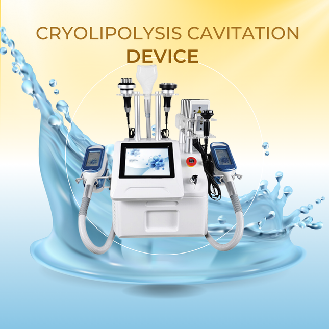 Wikbeauty 6 handles Cryoliplysis Machine - Cryoliplysis cavitation machine